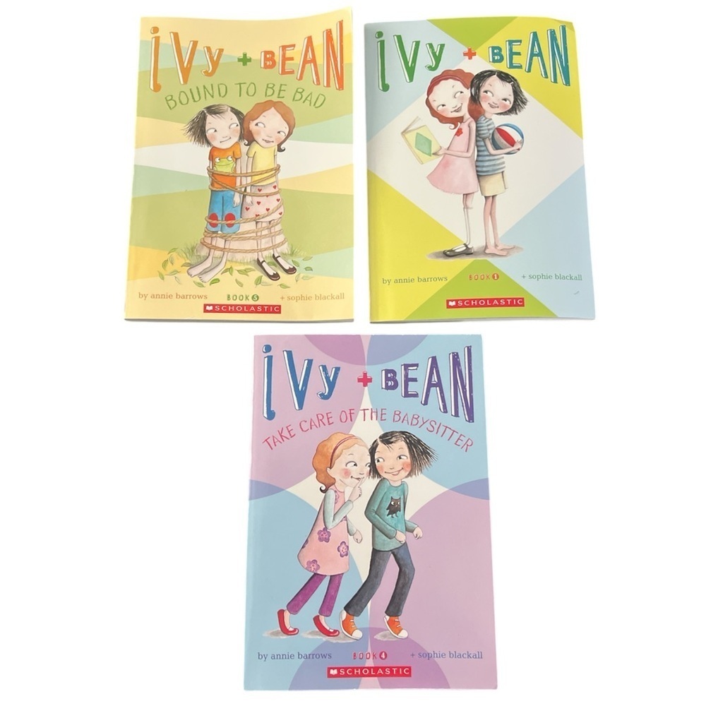Ivy and Bean Book Set by Scholastic - Multicolor